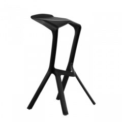 Барный стул Barneo N-227 Miura черный в Заводоуковске - zavodoukovsk.mebel24.online | фото 1