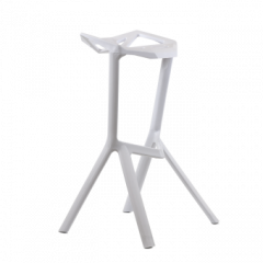 Барный стул Barneo N-228 One белый (95194) в Заводоуковске - zavodoukovsk.mebel24.online | фото