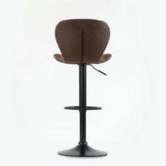 Барный стул Barneo N-86 Time / Black / VPU Brown Vintage коричневый винтаж PK970-18 в Заводоуковске - zavodoukovsk.mebel24.online | фото 2