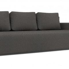 Диван Алиса 4 Bahama STEEL - Teos Dark Brown в Заводоуковске - zavodoukovsk.mebel24.online | фото