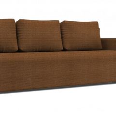 Диван Алиса 4 Shaggy BROWN - Teos Dark Brown в Заводоуковске - zavodoukovsk.mebel24.online | фото