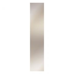 Фасад двери с зеркалом (левый) Черный Марсель в Заводоуковске - zavodoukovsk.mebel24.online | фото 1