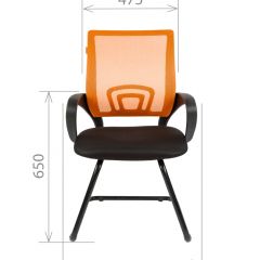 Кресло для оператора CHAIRMAN 696 V (ткань TW-11/сетка TW-01) в Заводоуковске - zavodoukovsk.mebel24.online | фото 5