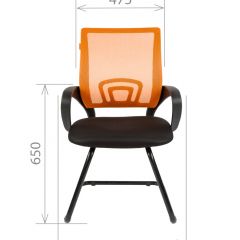 Кресло для оператора CHAIRMAN 696 V (ткань TW-11/сетка TW-69) в Заводоуковске - zavodoukovsk.mebel24.online | фото 5