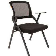 Кресло для посетителей CHAIRMAN NEXX (ткань стандарт черный/сетка DW-01) в Заводоуковске - zavodoukovsk.mebel24.online | фото 1