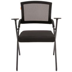 Кресло для посетителей CHAIRMAN NEXX (ткань стандарт черный/сетка DW-01) в Заводоуковске - zavodoukovsk.mebel24.online | фото 2