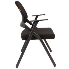 Кресло для посетителей CHAIRMAN NEXX (ткань стандарт черный/сетка DW-01) в Заводоуковске - zavodoukovsk.mebel24.online | фото 3