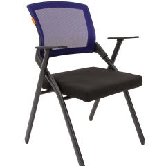 Кресло для посетителей CHAIRMAN NEXX (ткань стандарт черный/сетка DW-61) в Заводоуковске - zavodoukovsk.mebel24.online | фото