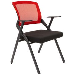 Кресло для посетителей CHAIRMAN NEXX (ткань стандарт черный/сетка DW-69) в Заводоуковске - zavodoukovsk.mebel24.online | фото