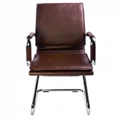 Кресло для посетителя Бюрократ CH-993-Low-V/Brown коричневый в Заводоуковске - zavodoukovsk.mebel24.online | фото 4
