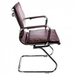 Кресло для посетителя Бюрократ CH-993-Low-V/Brown коричневый в Заводоуковске - zavodoukovsk.mebel24.online | фото 2