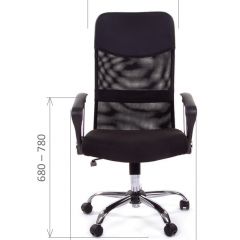 Кресло для руководителя CHAIRMAN 610 N (15-21 черный/сетка черный) в Заводоуковске - zavodoukovsk.mebel24.online | фото 4