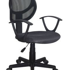 Кресло компактное BRABIX "Flip MG-305", ткань TW, серое/черное, 531951 в Заводоуковске - zavodoukovsk.mebel24.online | фото