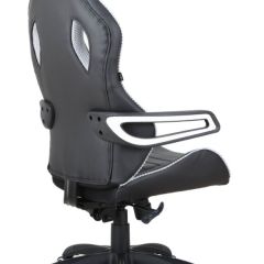 Кресло компьютерное BRABIX "Techno Pro GM-003" (черное/серое, вставки серые) 531814 в Заводоуковске - zavodoukovsk.mebel24.online | фото 4