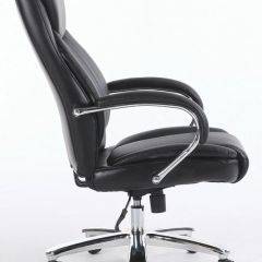 Кресло офисное BRABIX "Advance EX-575" (хром/экокожа/черное) 531825 в Заводоуковске - zavodoukovsk.mebel24.online | фото 3