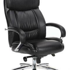 Кресло офисное BRABIX "Direct EX-580" (хром/рециклированная кожа/черное) 531824 в Заводоуковске - zavodoukovsk.mebel24.online | фото 2