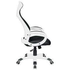 Кресло офисное BRABIX PREMIUM "Genesis EX-517" (белый/черный) 531573 в Заводоуковске - zavodoukovsk.mebel24.online | фото 3