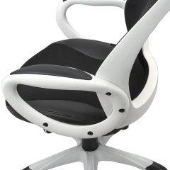 Кресло офисное BRABIX PREMIUM "Genesis EX-517" (белый/черный) 531573 в Заводоуковске - zavodoukovsk.mebel24.online | фото 6