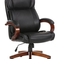 Кресло офисное BRABIX PREMIUM "Magnum EX-701" (дерево, рециклированная кожа, черное) 531827 в Заводоуковске - zavodoukovsk.mebel24.online | фото