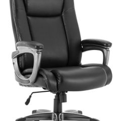 Кресло офисное BRABIX PREMIUM "Solid HD-005" (рециклированная кожа, черное) 531941 в Заводоуковске - zavodoukovsk.mebel24.online | фото