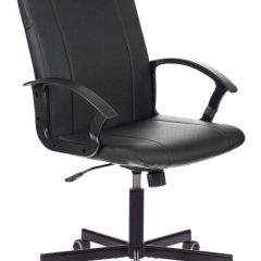 Кресло офисное BRABIX "Simple EX-521" (экокожа, черное) 532103 в Заводоуковске - zavodoukovsk.mebel24.online | фото