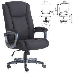 Кресло офисное BRABIX "Solid HD-005" (ткань/черное) 531822 в Заводоуковске - zavodoukovsk.mebel24.online | фото