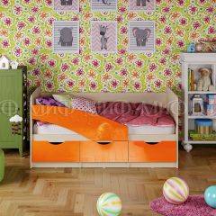 Кровать Бабочки (Оранжевый металлик) 1800 в Заводоуковске - zavodoukovsk.mebel24.online | фото 1