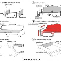 Кровать Фея 1900 с двумя ящиками в Заводоуковске - zavodoukovsk.mebel24.online | фото 2