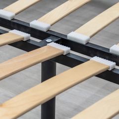 Кровать двойная Оливия 160 + ортопед. основание в Заводоуковске - zavodoukovsk.mebel24.online | фото 14
