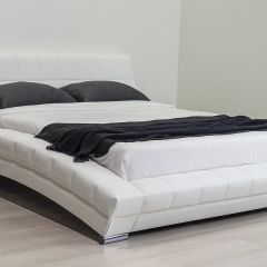 Кровать двойная Оливия 160 + ортопед. основание в Заводоуковске - zavodoukovsk.mebel24.online | фото 2
