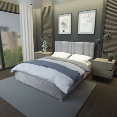 Кровать Верона Решетка+ПМ (1200) *БЕЗ ДНА в Заводоуковске - zavodoukovsk.mebel24.online | фото