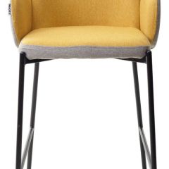 Полубарный стул NYX (H=65cm) VF106 желтый / VF120 серый М-City в Заводоуковске - zavodoukovsk.mebel24.online | фото 5