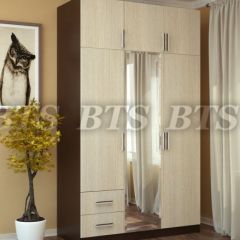 Шкаф 3-х створчатый с ящиками в Заводоуковске - zavodoukovsk.mebel24.online | фото