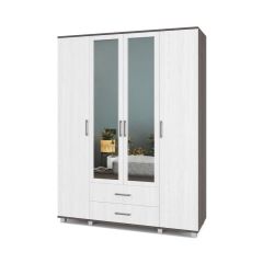 ЕВА Шкаф 4-х дверный Е43 в Заводоуковске - zavodoukovsk.mebel24.online | фото