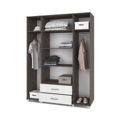 ЕВА Шкаф 4-х дверный Е43 в Заводоуковске - zavodoukovsk.mebel24.online | фото 2