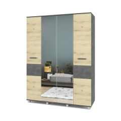 ВИОРА Шкаф 4-х дверный В41 в Заводоуковске - zavodoukovsk.mebel24.online | фото 5
