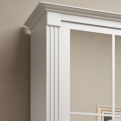Шкаф-купе 1700 серии NEW CLASSIC K4+K4+B2+PL4 (2 ящика+F обр. штанга) профиль «Капучино» в Заводоуковске - zavodoukovsk.mebel24.online | фото 4