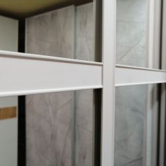 Шкаф-купе 1700 серии NEW CLASSIC K4+K4+B2+PL4 (2 ящика+F обр. штанга) профиль «Капучино» в Заводоуковске - zavodoukovsk.mebel24.online | фото 6