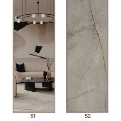 Шкаф-купе 1700 серии SILVER S1+S1+B2+PL2 (2 ящика+1 штанга+1 полка) профиль «Серебро» в Заводоуковске - zavodoukovsk.mebel24.online | фото 7