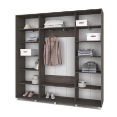 МАРТИН Шкаф-купе Анкор темный (2200*450) М421 в Заводоуковске - zavodoukovsk.mebel24.online | фото 2