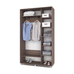 РОЛАНД Шкаф-купе Шимо темный (450*1300) Р431 в Заводоуковске - zavodoukovsk.mebel24.online | фото 2