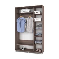 РОЛАНД Шкаф-купе Шимо темный (450*1400) Р441 в Заводоуковске - zavodoukovsk.mebel24.online | фото 3