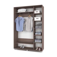 РОЛАНД Шкаф-купе Шимо темный (450*1500) Р451 в Заводоуковске - zavodoukovsk.mebel24.online | фото 3