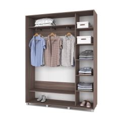 РОЛАНД Шкаф-купе Шимо темный (450*1700) Р471 в Заводоуковске - zavodoukovsk.mebel24.online | фото 3