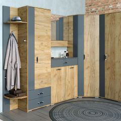 Шкаф угловой НКМ Бостон Секция 1 в Заводоуковске - zavodoukovsk.mebel24.online | фото 2