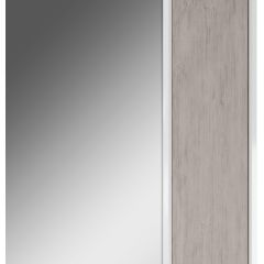 Шкаф-зеркало Uno 60 Дуб серый левый/правый Домино (DU1503HZ) в Заводоуковске - zavodoukovsk.mebel24.online | фото 5