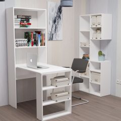Стеллаж Элемент-1 (белый) в Заводоуковске - zavodoukovsk.mebel24.online | фото 4