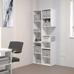 Стеллаж Элемент-2 (белый) в Заводоуковске - zavodoukovsk.mebel24.online | фото 3