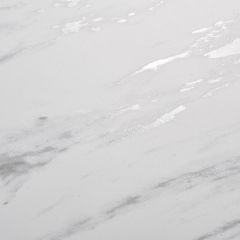 Стол BELLUNO 160 MARBLES KL-99 Белый мрамор матовый, итальянская керамика/ белый каркас, ®DISAUR в Заводоуковске - zavodoukovsk.mebel24.online | фото 9