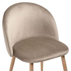 Стул на металлокаркасе Aldo beige / wood в Заводоуковске - zavodoukovsk.mebel24.online | фото 5